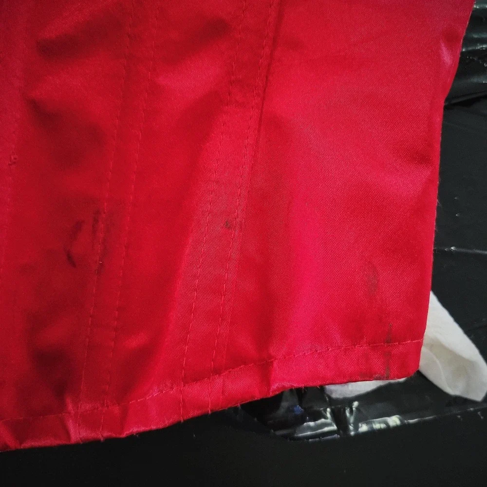 Red Trashy Lingerie Corset Bustier Vintage 70s Womens Boned Sweetheart Strap XS‎